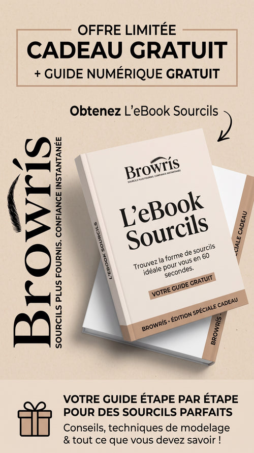 Ebook gratuit : Trouvez votre forme de sourcil idéale