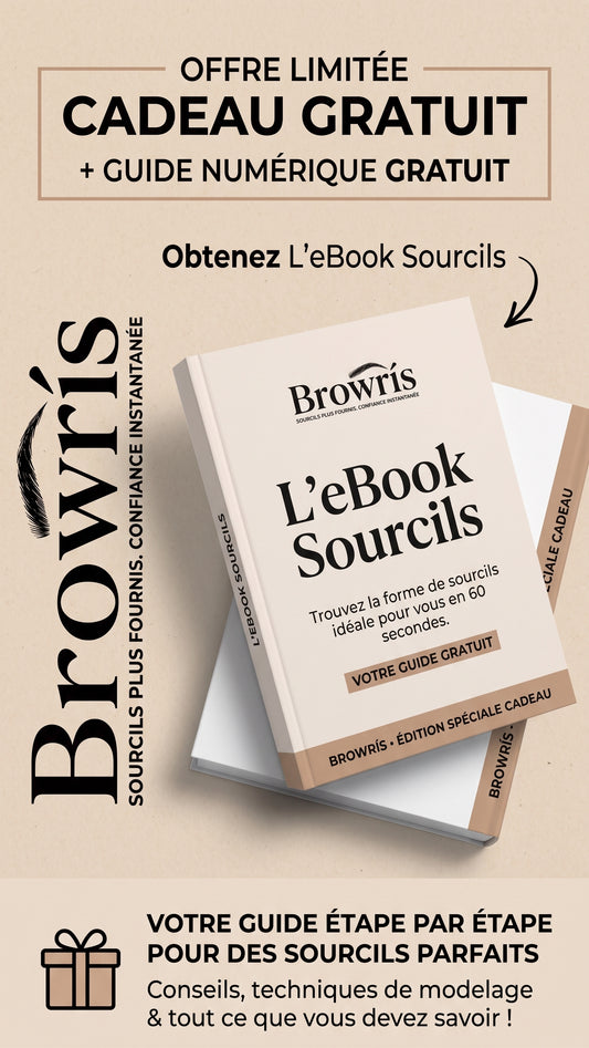 Ebook gratuit : Trouvez votre forme de sourcil idéale
